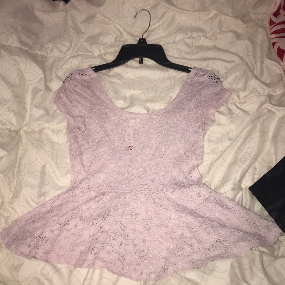 Pink ballerina shirt